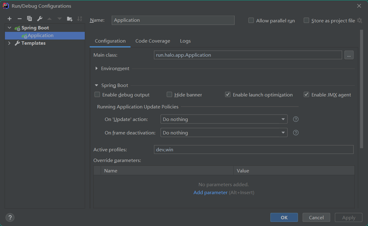 IntelliJ IDEA Profiles